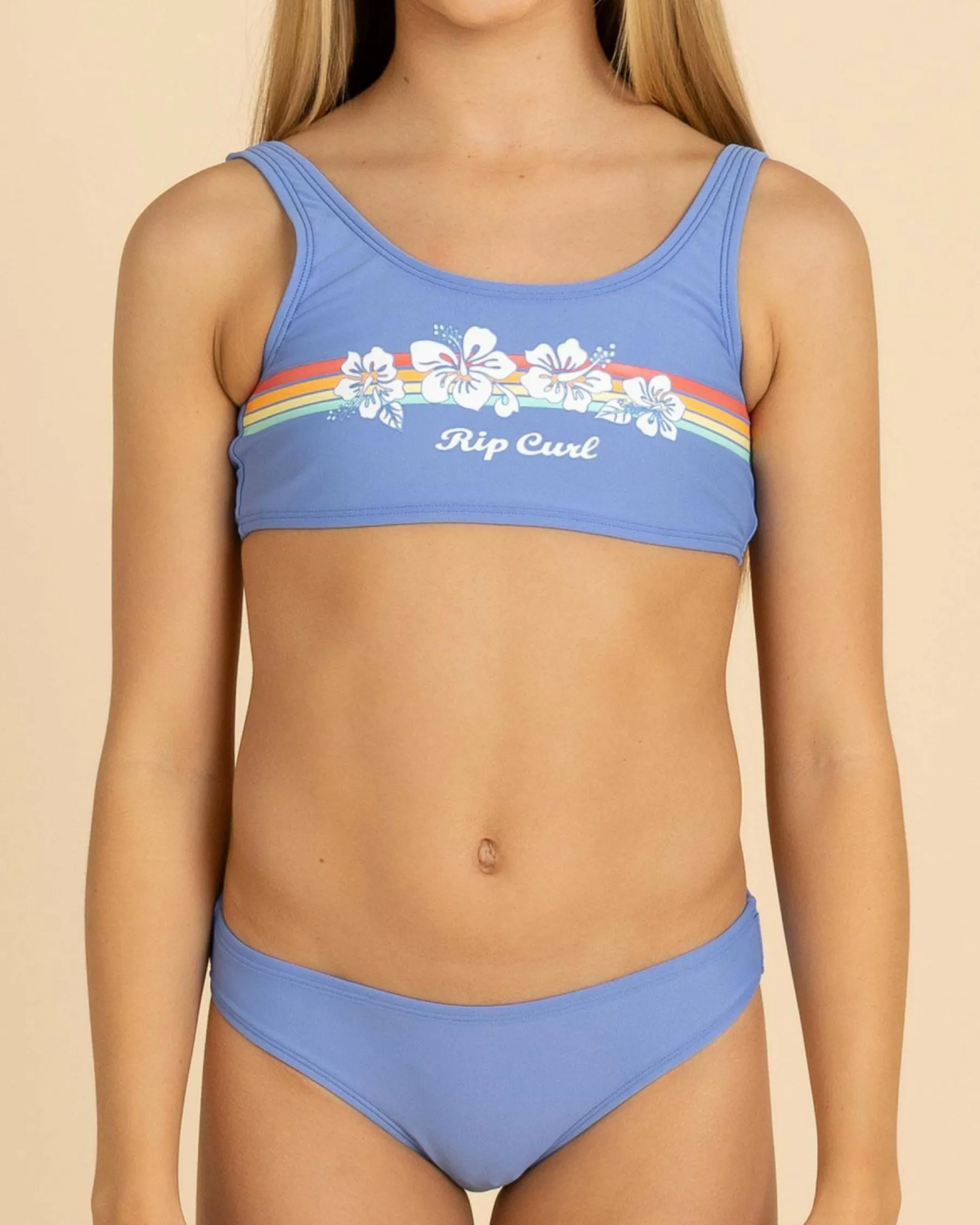 Hot Girls' Surf Revival Bikini Set Kids Bikinis