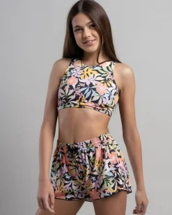 Board Shorts|Bottoms*Billabong Girls' Sweet Talkin Swim Board Shorts Black