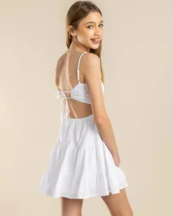 Dresses*Mooloola Girls' Tabetha Dress White