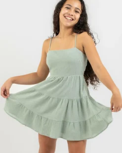Dresses*Mooloola Girls' Tabetha Dress Light Sage