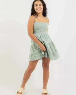 Dresses*Mooloola Girls' Tabetha Dress Light Sage