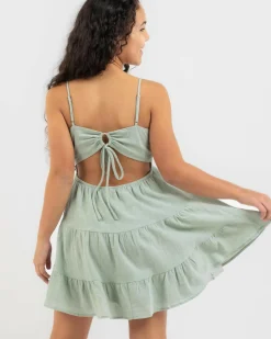Dresses*Mooloola Girls' Tabetha Dress Light Sage