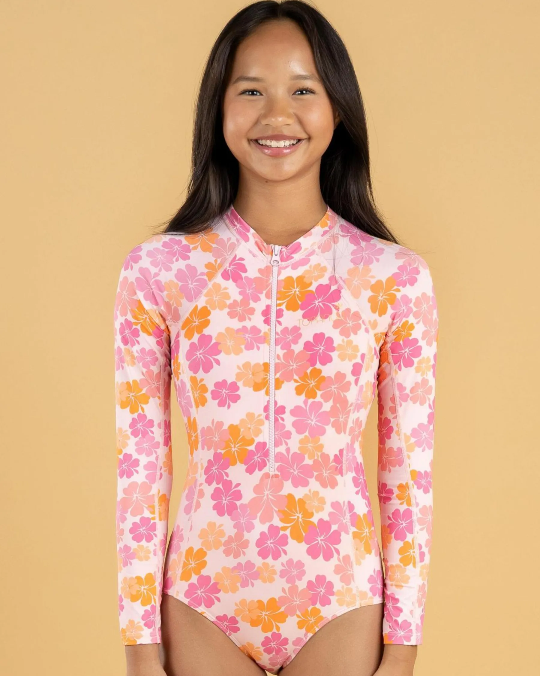 Surf|Wetsuits & Surfsuits*Topanga Girls' Tahiti Surfsuit Pink