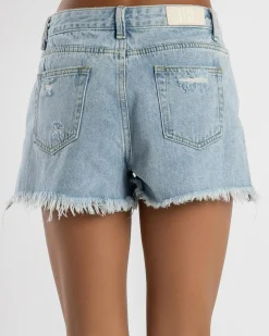 Denim|Bottoms*DESU Girls' Taylor Shorts Light Blue