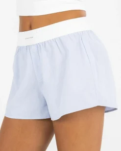 Bottoms*Ava And Ever Girls' Theo Shorts Light Blue