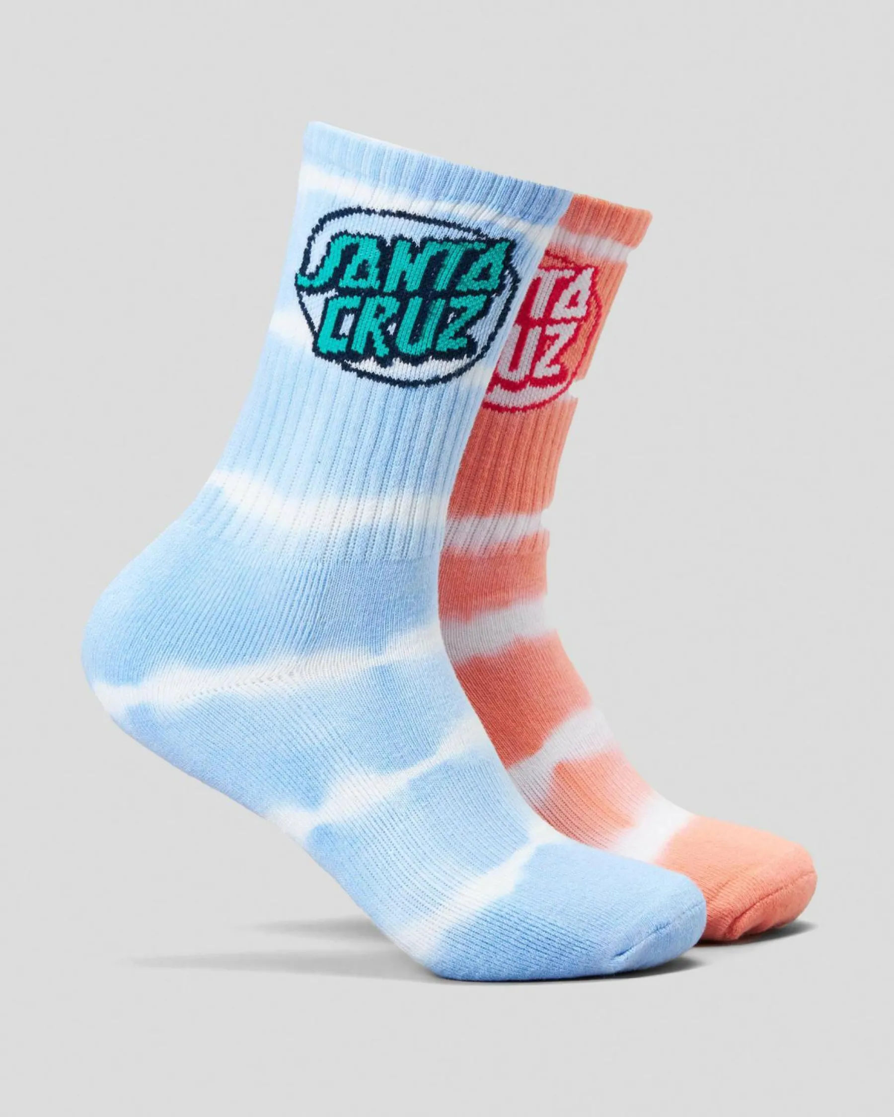 Outlet Girl's Tie Dot Crew Sock Pack Kids Socks & Accesories