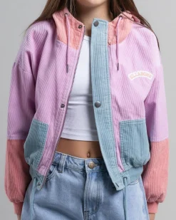 New Girls' Tone Setter Hooded Jacket Kids Outerwear