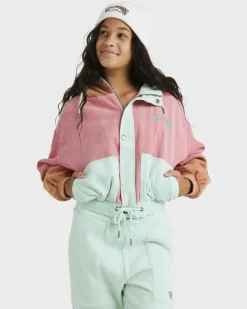 Outerwear*Billabong Girls' Tone Setter Hooded Jacket Multi