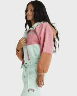 Outerwear*Billabong Girls' Tone Setter Hooded Jacket Multi
