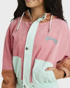 Outerwear*Billabong Girls' Tone Setter Hooded Jacket Multi