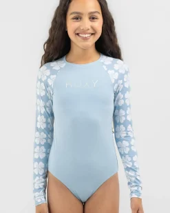 Surf|Wetsuits & Surfsuits*Roxy Girls' Vacation Memories Surfsuit Clear Sky Clik