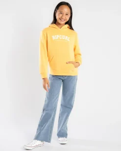 Outerwear*Rip Curl Girl's Varsity Print Hoodie Mango