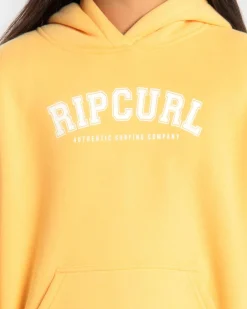Outerwear*Rip Curl Girl's Varsity Print Hoodie Mango