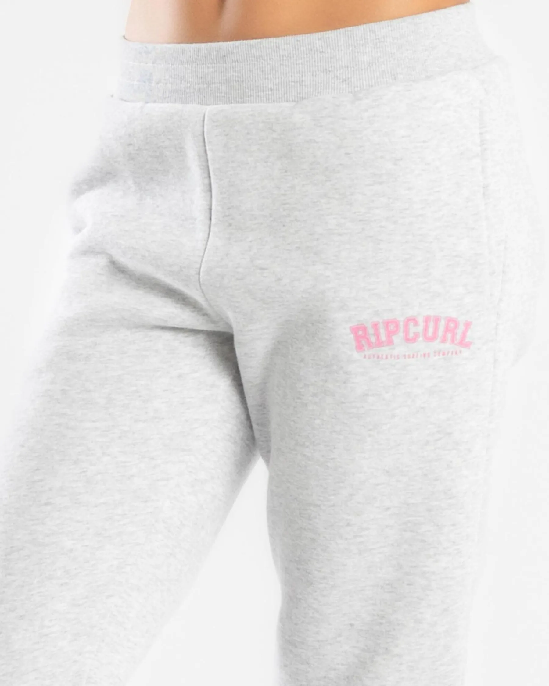 Bottoms*Rip Curl Girls' Varsity Track Pants Grey Marle