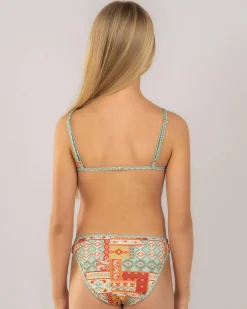 Bikinis*Topanga Girls' Veda Triangle Bikini Set Multi