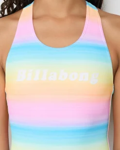 New Girls' Vista Dreamin One Piece Swimsuit Kids Surf|One Pieces