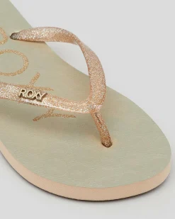 Best Girls' Viva Sparkle Thongs Kids Flip Flops