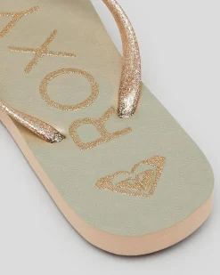 Best Girls' Viva Sparkle Thongs Kids Flip Flops