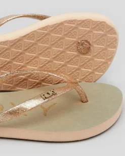 Best Girls' Viva Sparkle Thongs Kids Flip Flops
