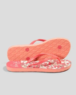 Girls' Viva Stamp Thongs Kids Flip Flops