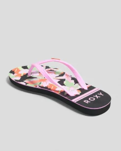 Girls' Viva Stamp Thongs Kids Flip Flops