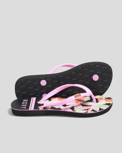 Girls' Viva Stamp Thongs Kids Flip Flops