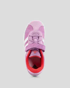 Sneakers*adidas Girls' VL Court Shoes Preloved Purple/ftwr White/lucid Red