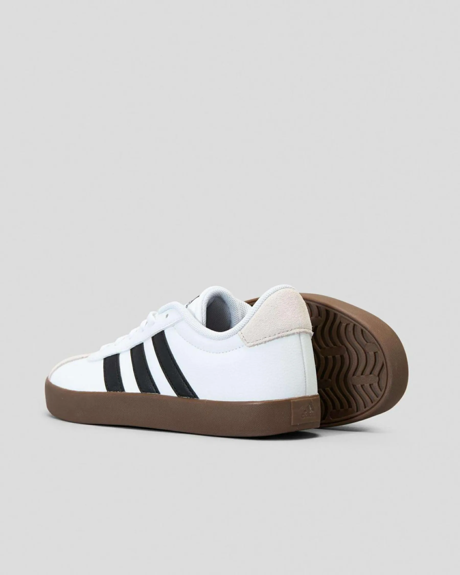 Sneakers*adidas Girls' VL Court Shoes Ftwr White/core Black/grey One