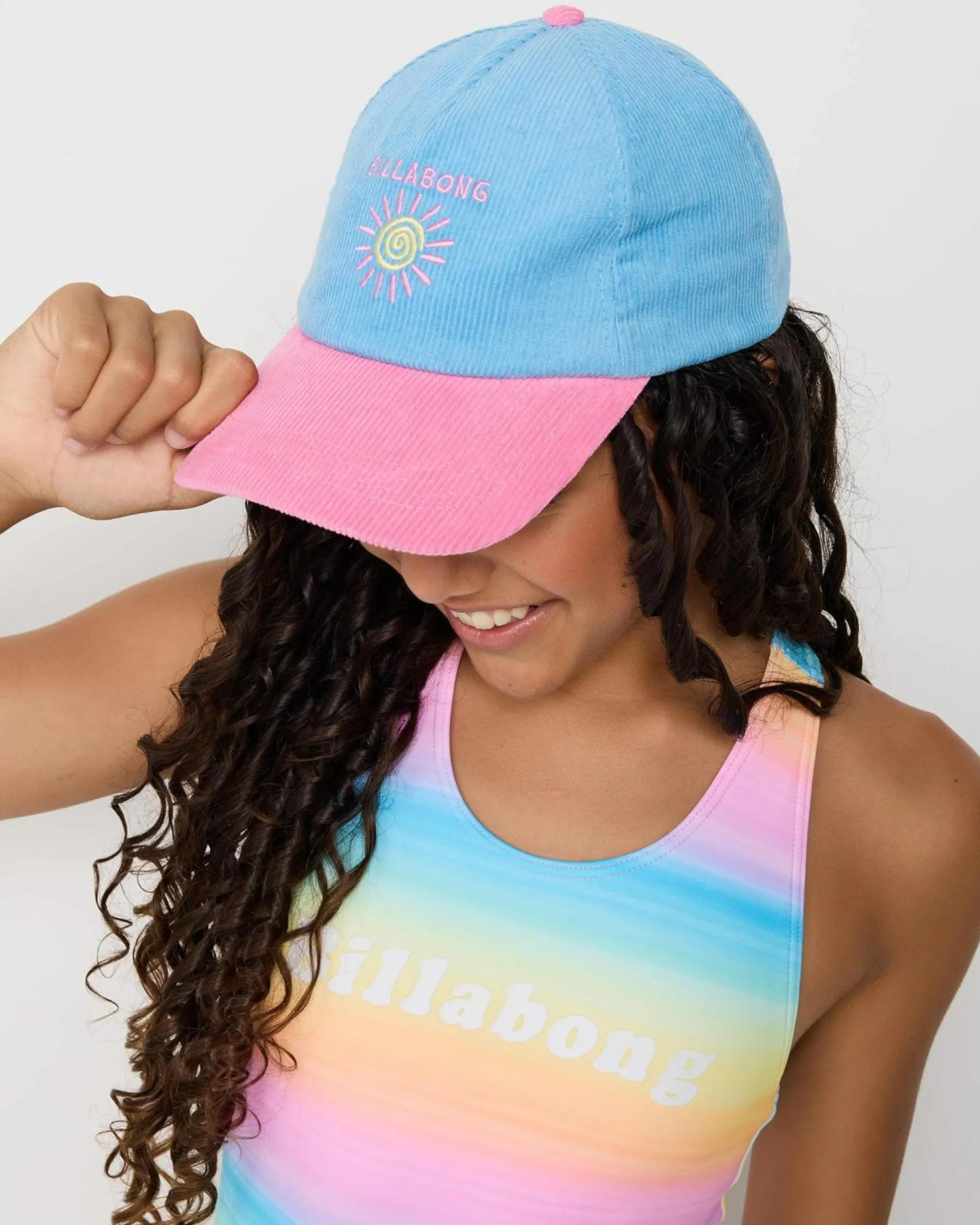 Online Girls' Waves and Sun Cap Kids Headwear