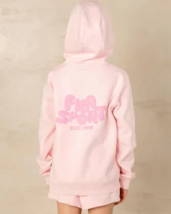 Outerwear*Fila Girls' Wendy Hoodie Pink-a-boo/prism Pink