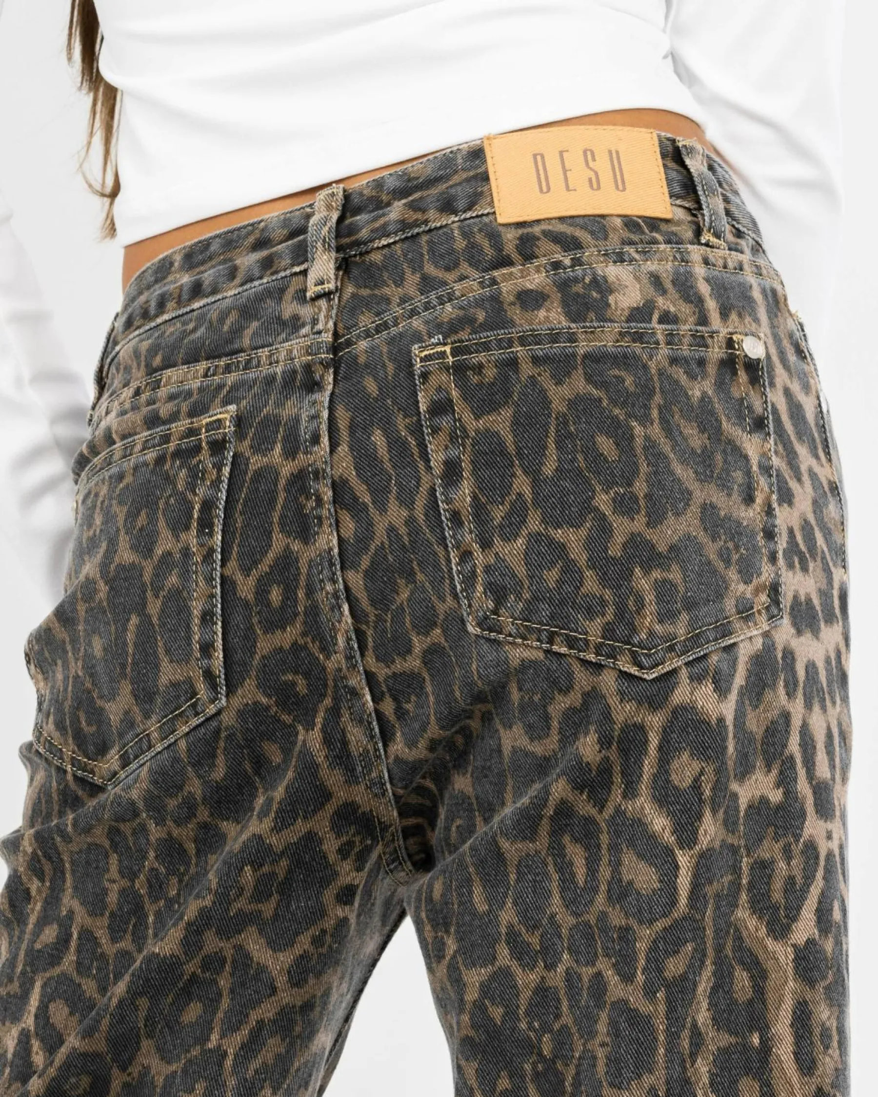 Clearance Girls' Wild Cat Straight Leg Jeans Kids Jeans|Denim