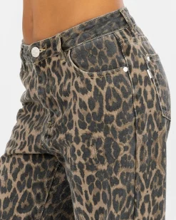Clearance Girls' Wild Cat Straight Leg Jeans Kids Jeans|Denim