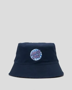 Online Girls' Zebra Marble Dot Bucket Hat Kids Headwear