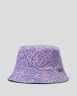 Online Girls' Zebra Marble Dot Bucket Hat Kids Headwear