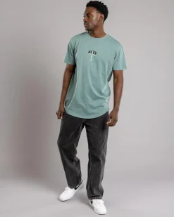 Online Glacier Dual Curved T-Shirt Tops & T-Shirts
