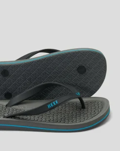 Flip Flops & Sandals*Reef G-Land Thongs Charcoal/blue