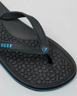 Flip Flops & Sandals*Reef G-Land Thongs Black/blue