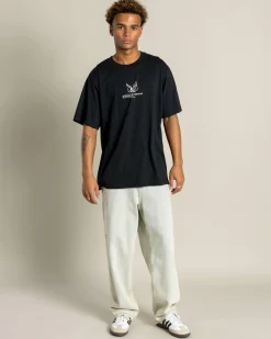 Tops & T-Shirts*Thrills Glory Merch Fit T-Shirt Washed Black