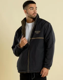 Jackets & Coats*Billabong Gnaraloo Reversible Jacket Stealth