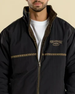 Jackets & Coats*Billabong Gnaraloo Reversible Jacket Stealth