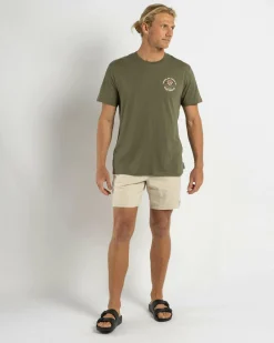 Tops & T-Shirts*The Mad Hueys Goanna Get Fkd Up T-Shirt Olive