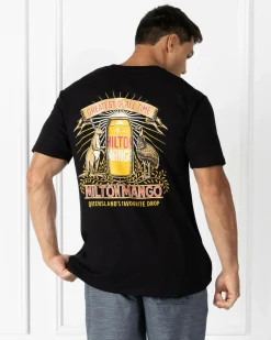 Tops & T-Shirts*Milton Mango GOAT Of Arms T-Shirt Black