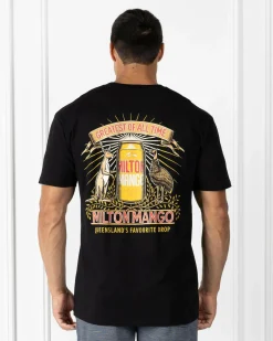 Tops & T-Shirts*Milton Mango GOAT Of Arms T-Shirt Black
