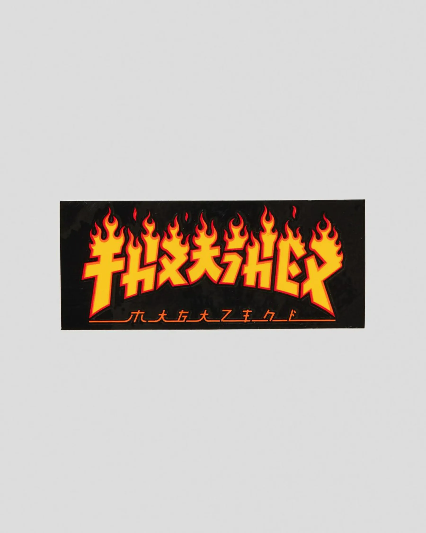 Gifts & Novelty|Gifts & Novelty*Thrasher Godzilla Flame Sticker Multi