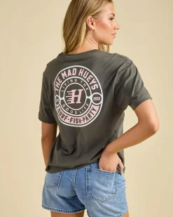 Tops*The Mad Hueys Good Life T-Shirt Charcoal