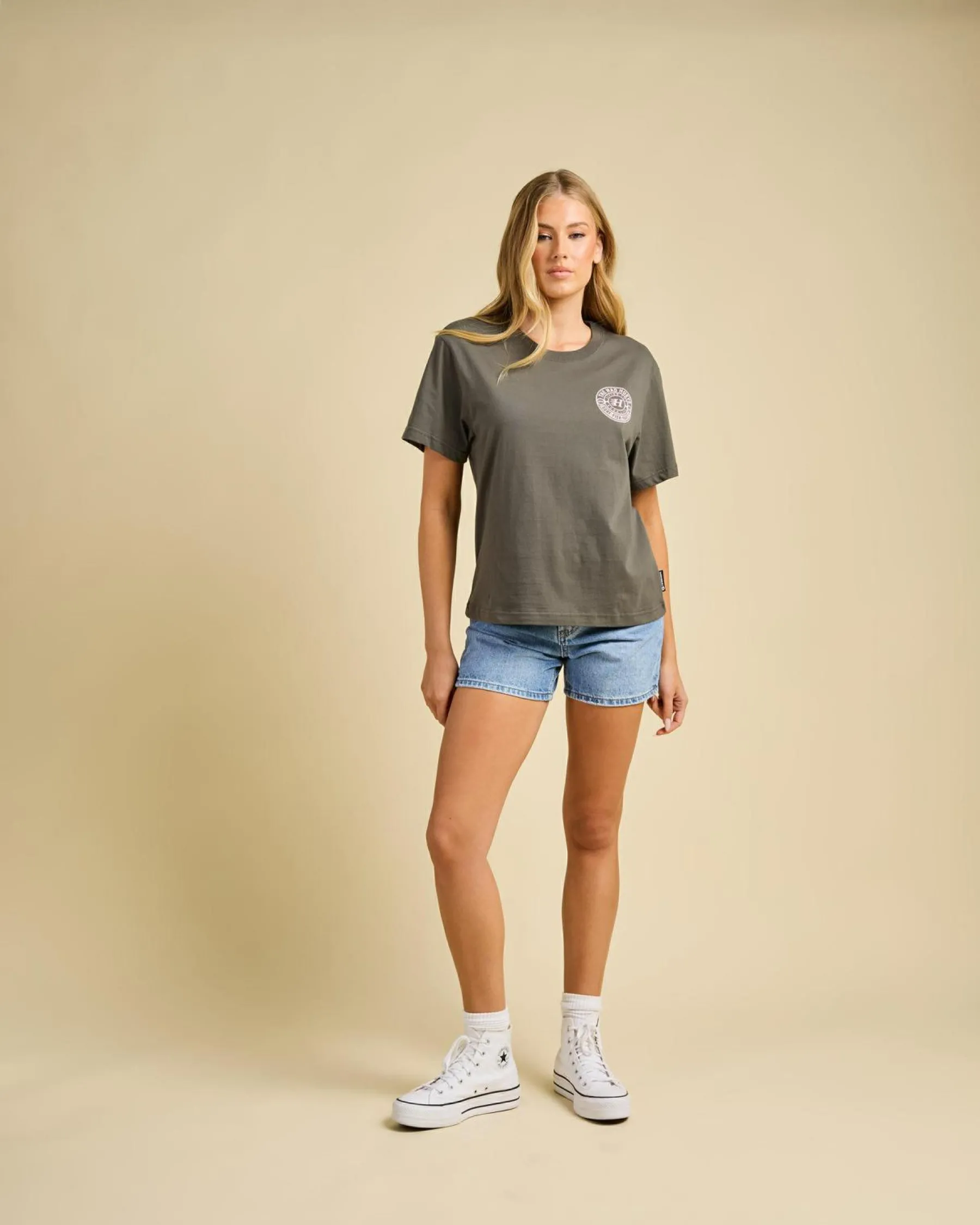 Tops*The Mad Hueys Good Life T-Shirt Charcoal