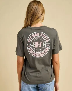 Tops*The Mad Hueys Good Life T-Shirt Charcoal