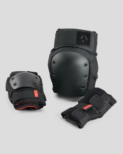 Skateboards & Scooters|Protective Gear*Globe Goodstock Skate Pads Matte Black