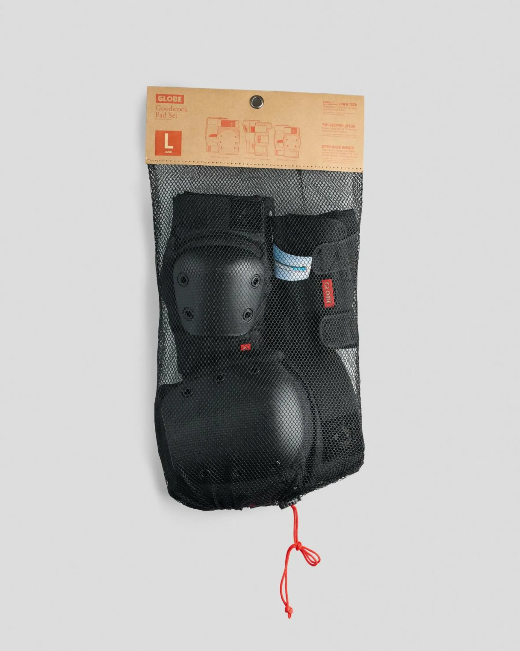 Skateboards & Scooters|Protective Gear*Globe Goodstock Skate Pads Matte Black