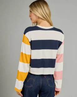 Best GR Cropped Long Sleeve T-Shirt Women Tops